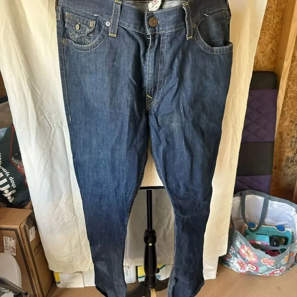 True Religion Indigo Denim Jeans